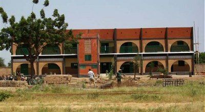 Het nieuwe basisschoolgebouw in Yatenga