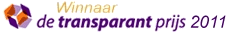 Turing Foundation genomineerd voor de Transparantprijs 2011