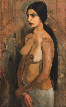 Amrita Sher-Gil, Self-Portrait as a Tahitian, 1934, Kiran Nadar Museum of Art, New Delhi, India