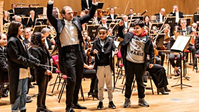 'Welcome to the Orchestra - the premier league!, education for primary school and special needs schools