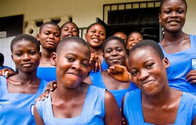 Helping young women to become teachers, Kambia, Sierra Leone
