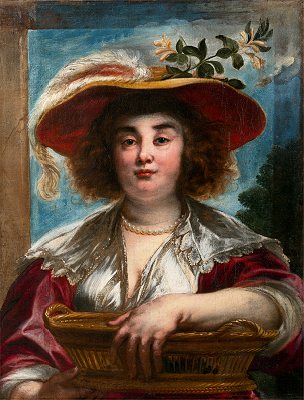 Jacob Jordaens (1637-1645): Portrait of the daughter of the artist