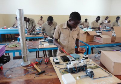 Technische school in Kara, Togo 2013