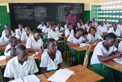 The school in Togo