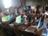 Revolving library en teacher training, Bamessing, Kameroen
