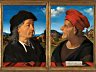Piero di Cosimo (1462-1522), Portraits of Giuliano da Sangallo and Francesco Giamberti, c. 1482